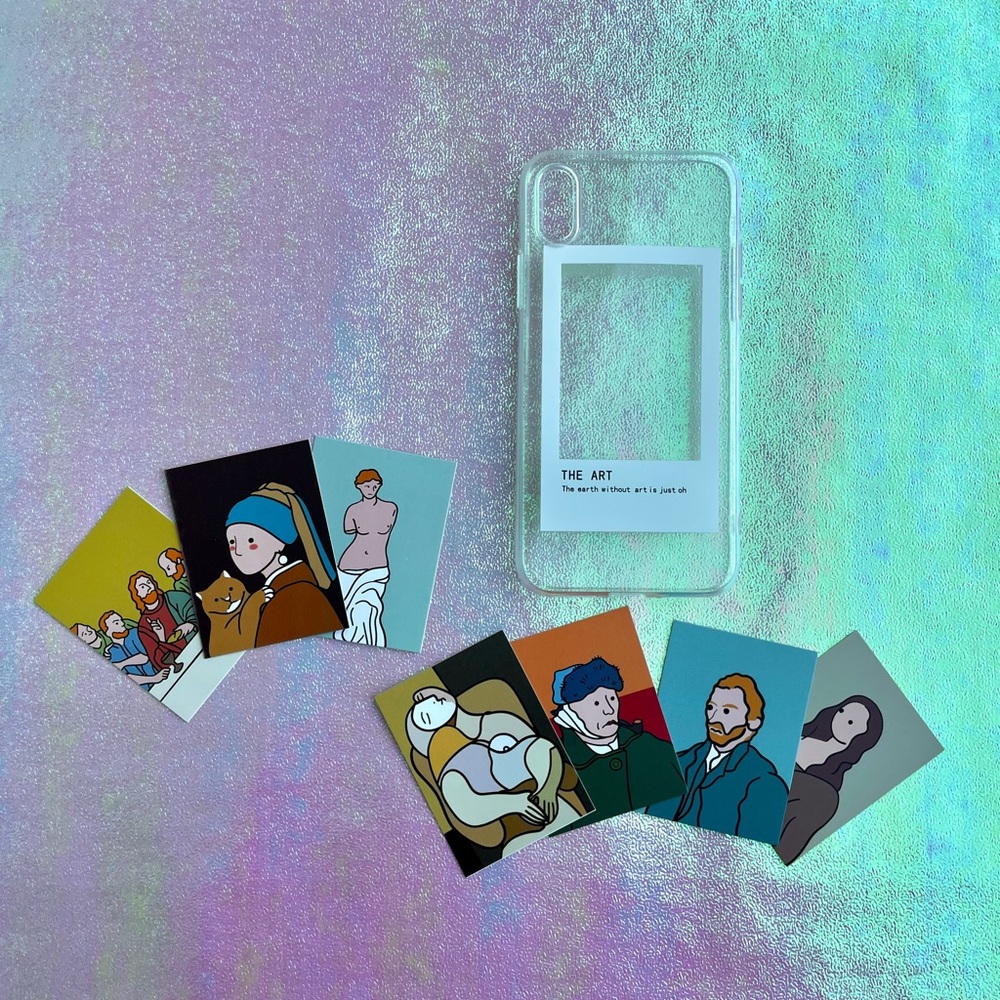 Art Frame Transparent iPhone Case